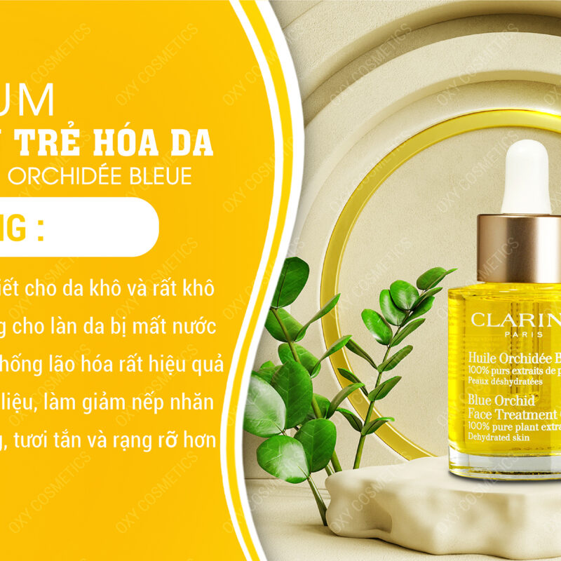 Clanrins Huile Orchidée Bleue